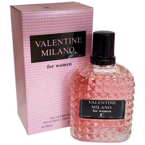 Valentine Milano 3.4 oz EDP for Women – Modern Floral Amber