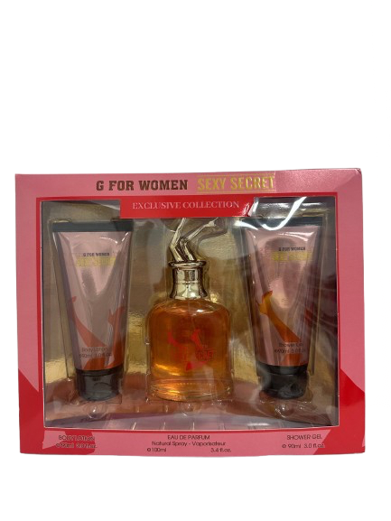 G For Women Sexy Secret Gift Set 100 ml + Body Care