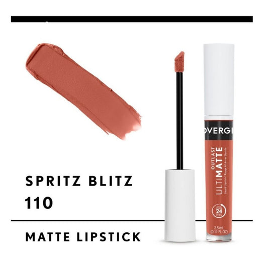COVERGIRL 2-PACK OUTLAST ULTIMATTE LIQUID LIP COLOR, SPRITZ BLITZ, 0.11 OZ