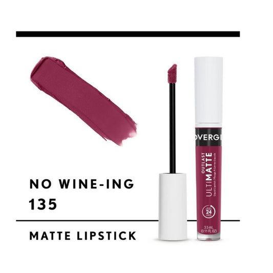 COVERGIRL OUTLAST ULTIMATTE ONE STEP LIQUID LIP COLOR, NO WINE-ING, 0.11 OZ