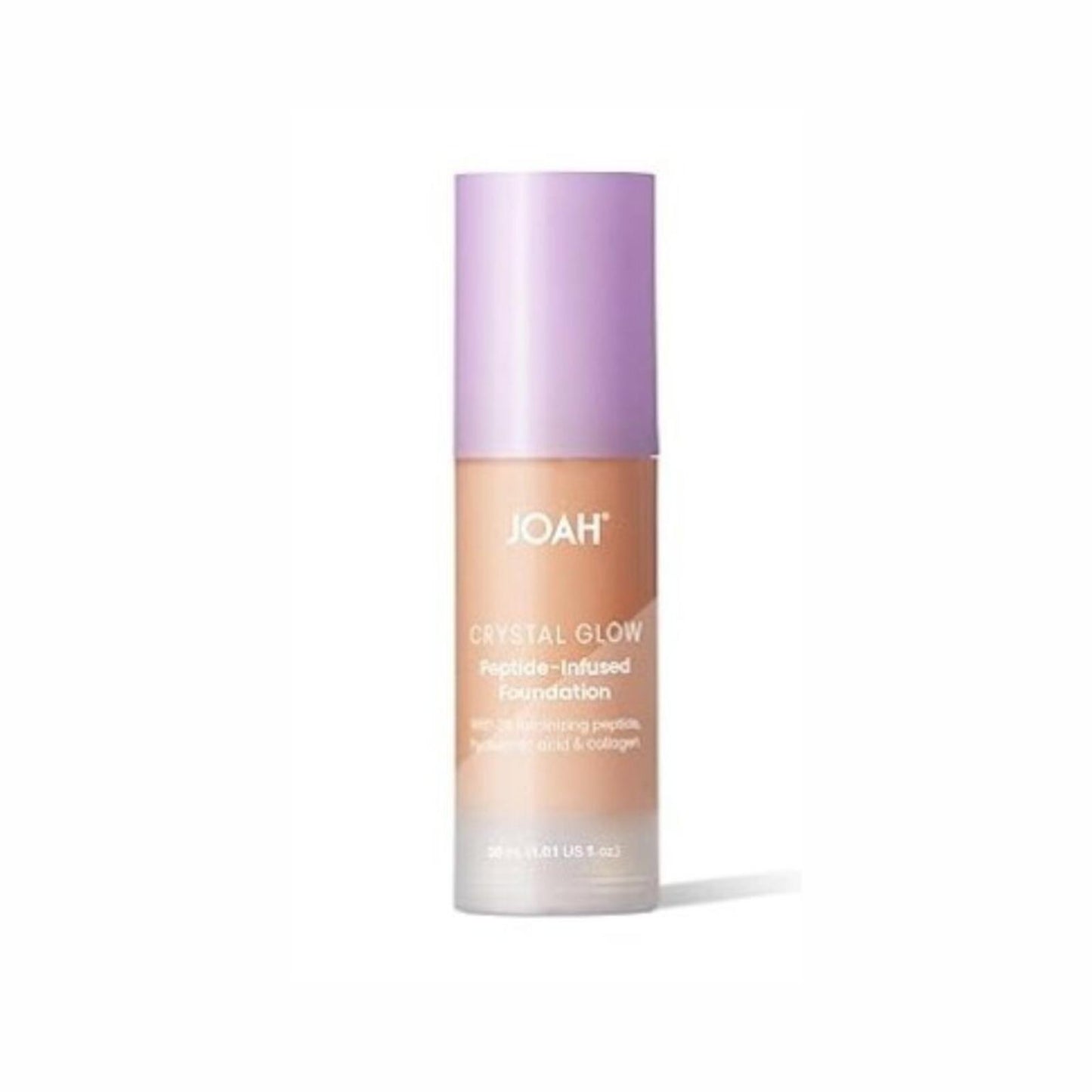 JOAH CRYSTAL GLOW FOUNDATION PEPTIDE INFUSED MC030 LIGHT MEDIUM COOL UNDERTONES