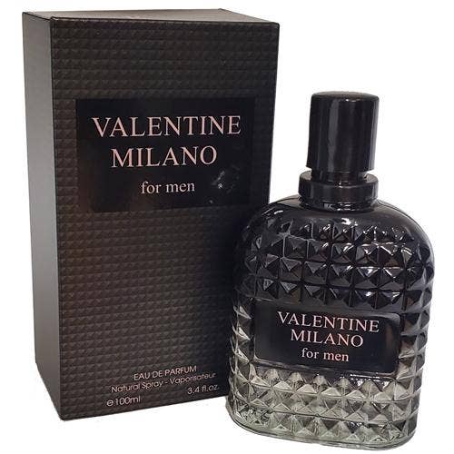 Valentine Milano 3.4 oz EDT for Men – Modern Woody Aromatic