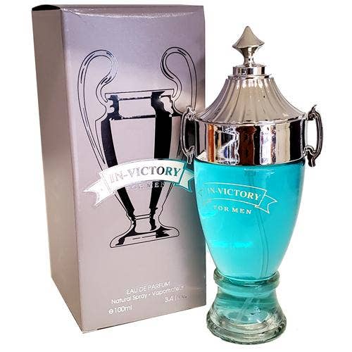 IN-Victory 3.4 oz EDP for Men – Fresh Aquatic Scent