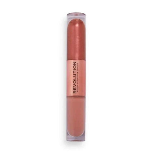 MAKEUP REVOLUTIONDOUBLE UP LIQUID EYESHADOW, COLOR - INFATUATED