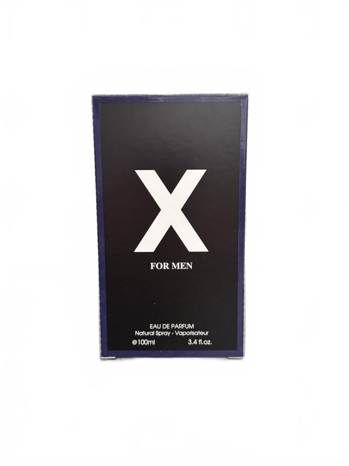 X for Men 3.4 oz EDP for Men by Fragrance Couture