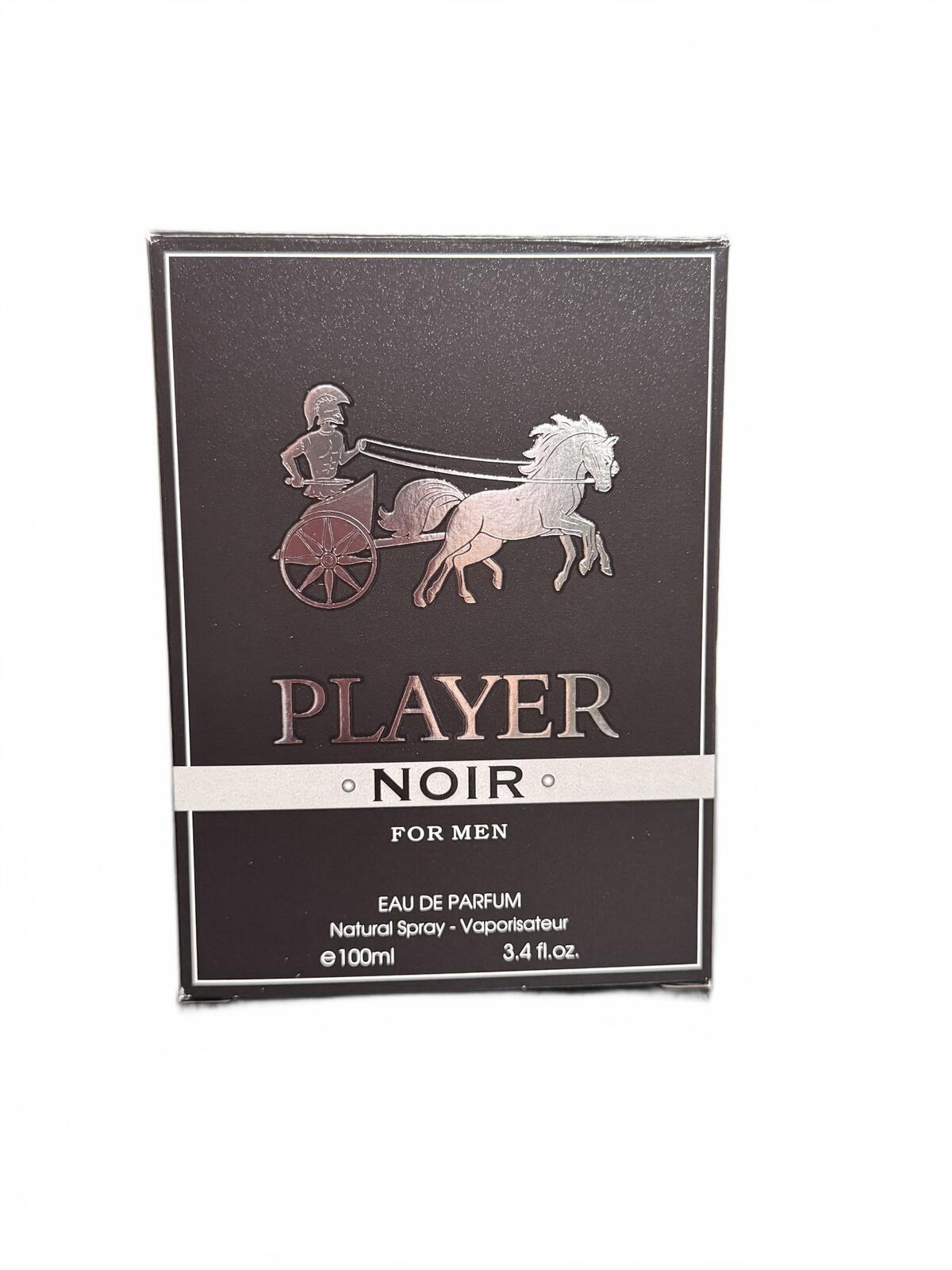 Player Noir Men 3.4 oz (100 ml) EDP – Warm Spicy Woody