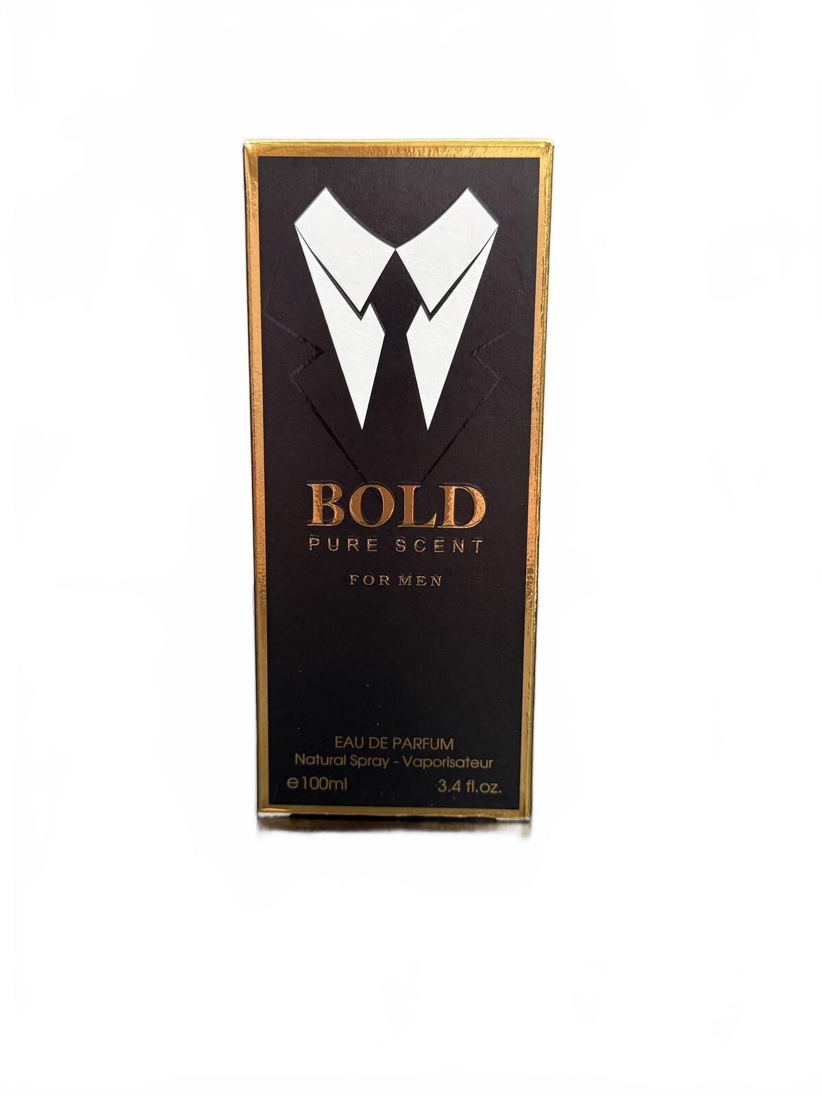 Bold Pure Scent Men 3.4 oz (100 ml) EDP – Fresh Woody Confidence
