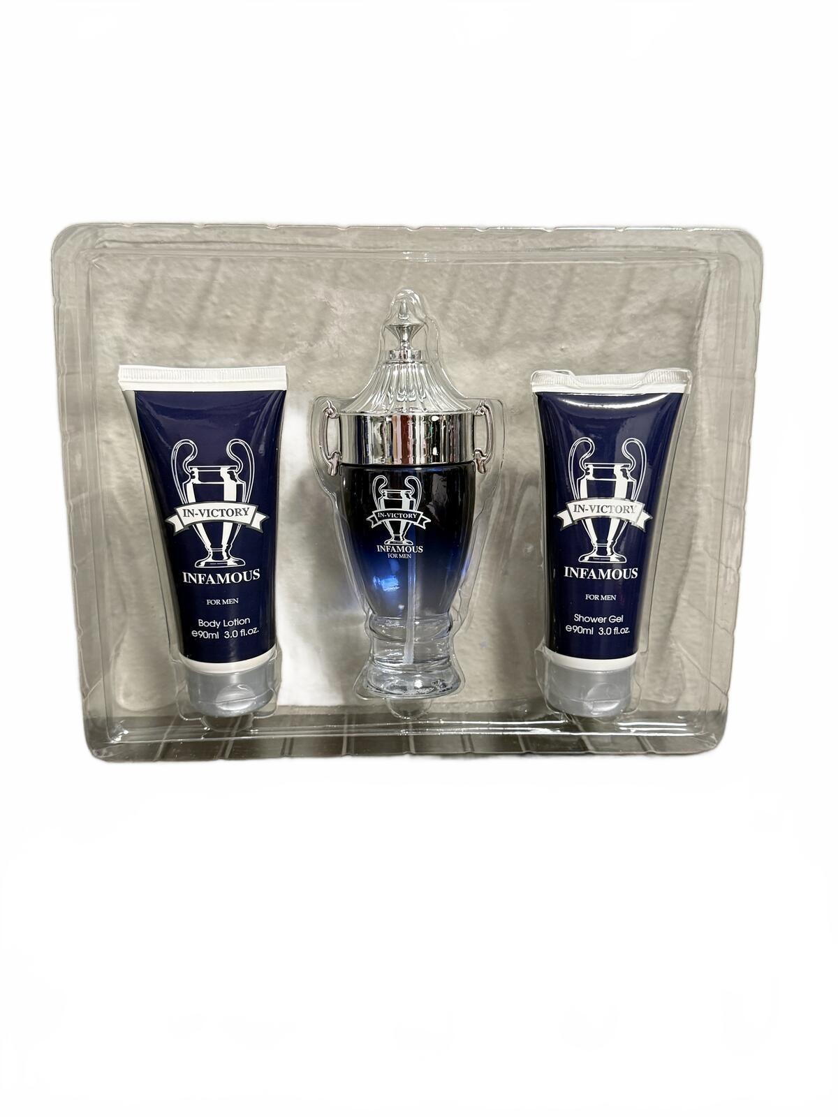 In-Victory Infamous Men Gift Set 100 ml + Body Care