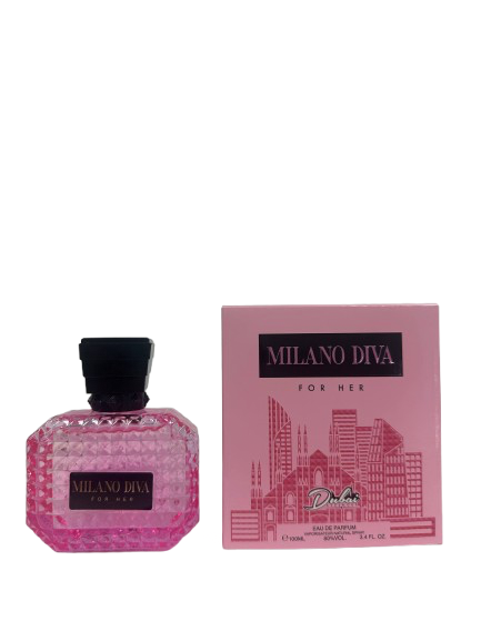 Dubai Milano Diva Eau de Parfum for Women 100 ml / 3.4 oz