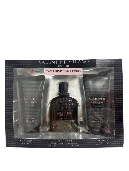Valentine Milano for Men Gift Set 100 ml + Body Care