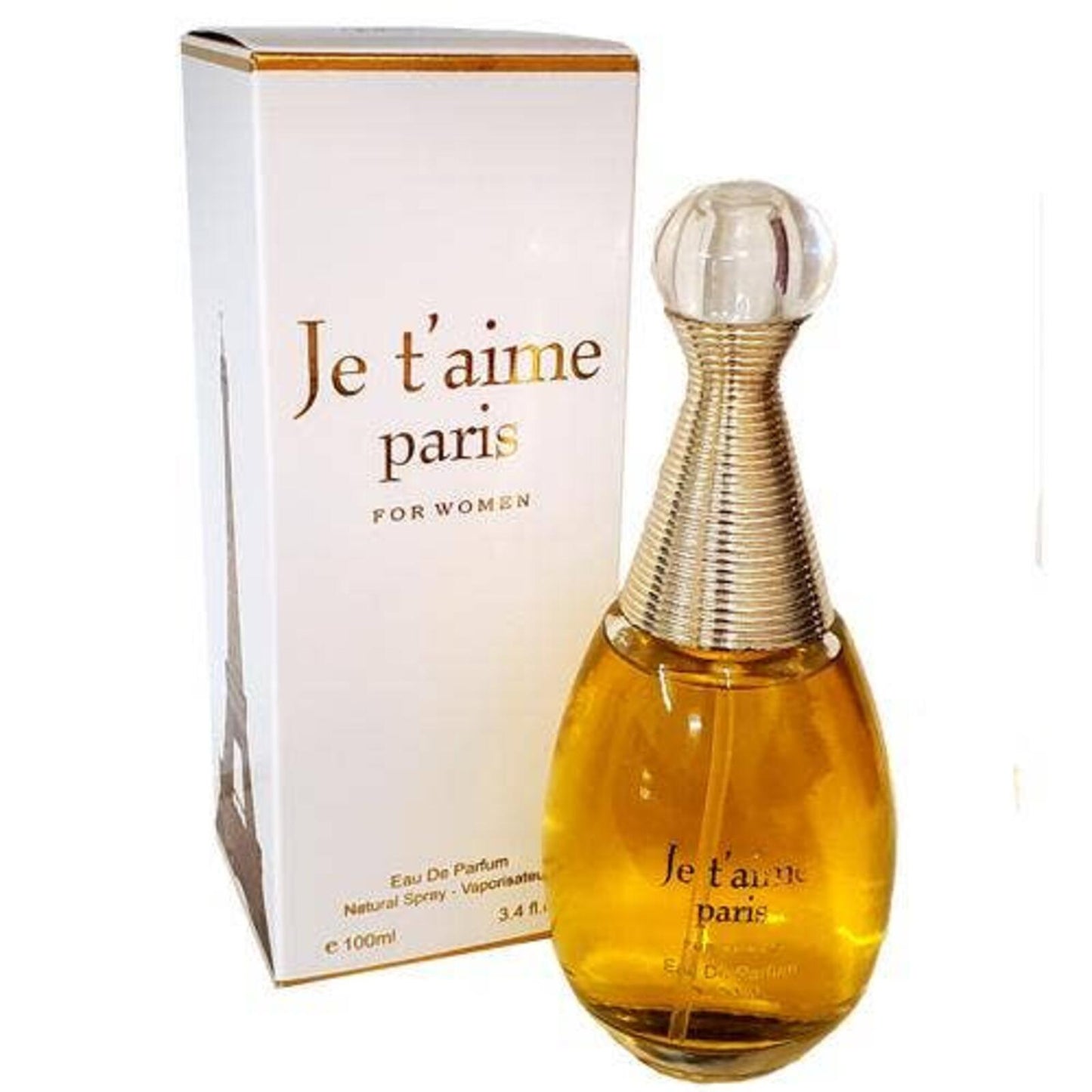 Je t'aime Paris 3.4 oz EDP – Floral Fruity Scent
