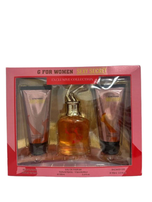 G For Women Sexy Secret Gift Set 100 ml + Body Care