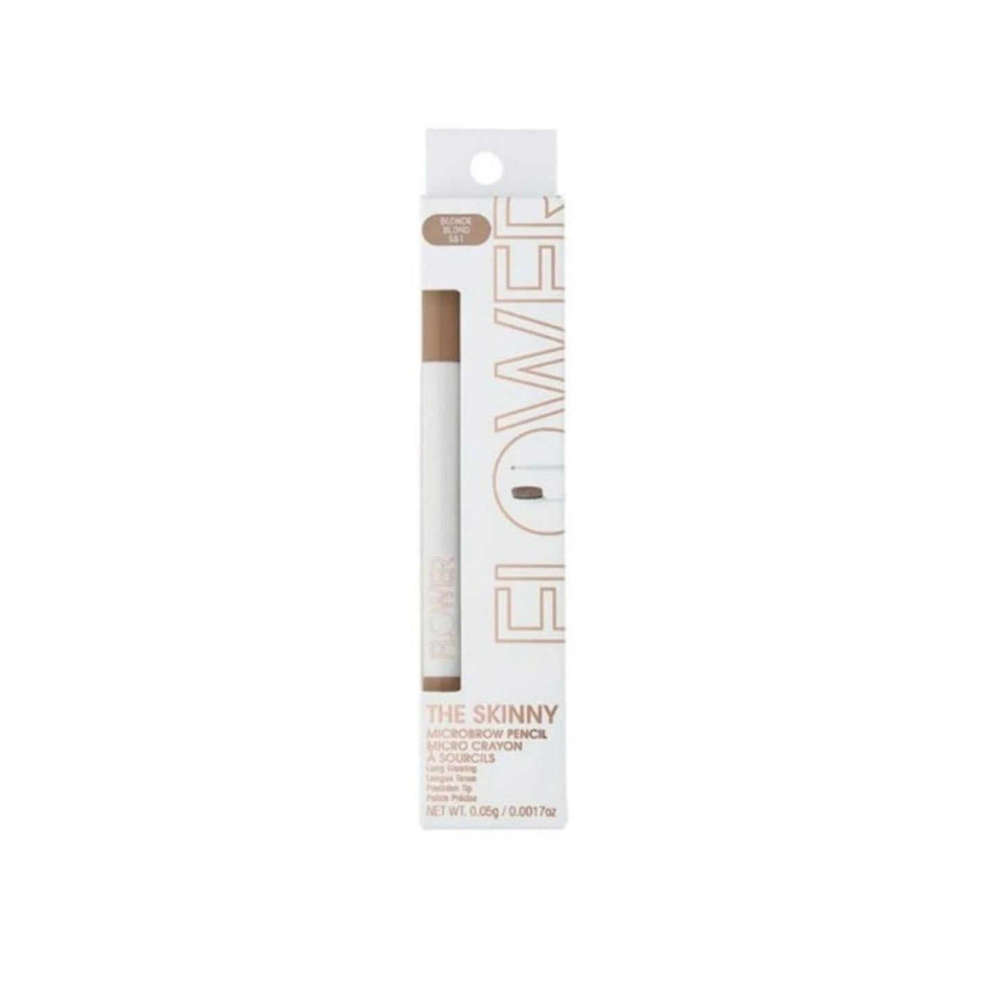 FLOWER BEAUTY SKINNY MICROBROW PENCIL - MEDIUM BROWN