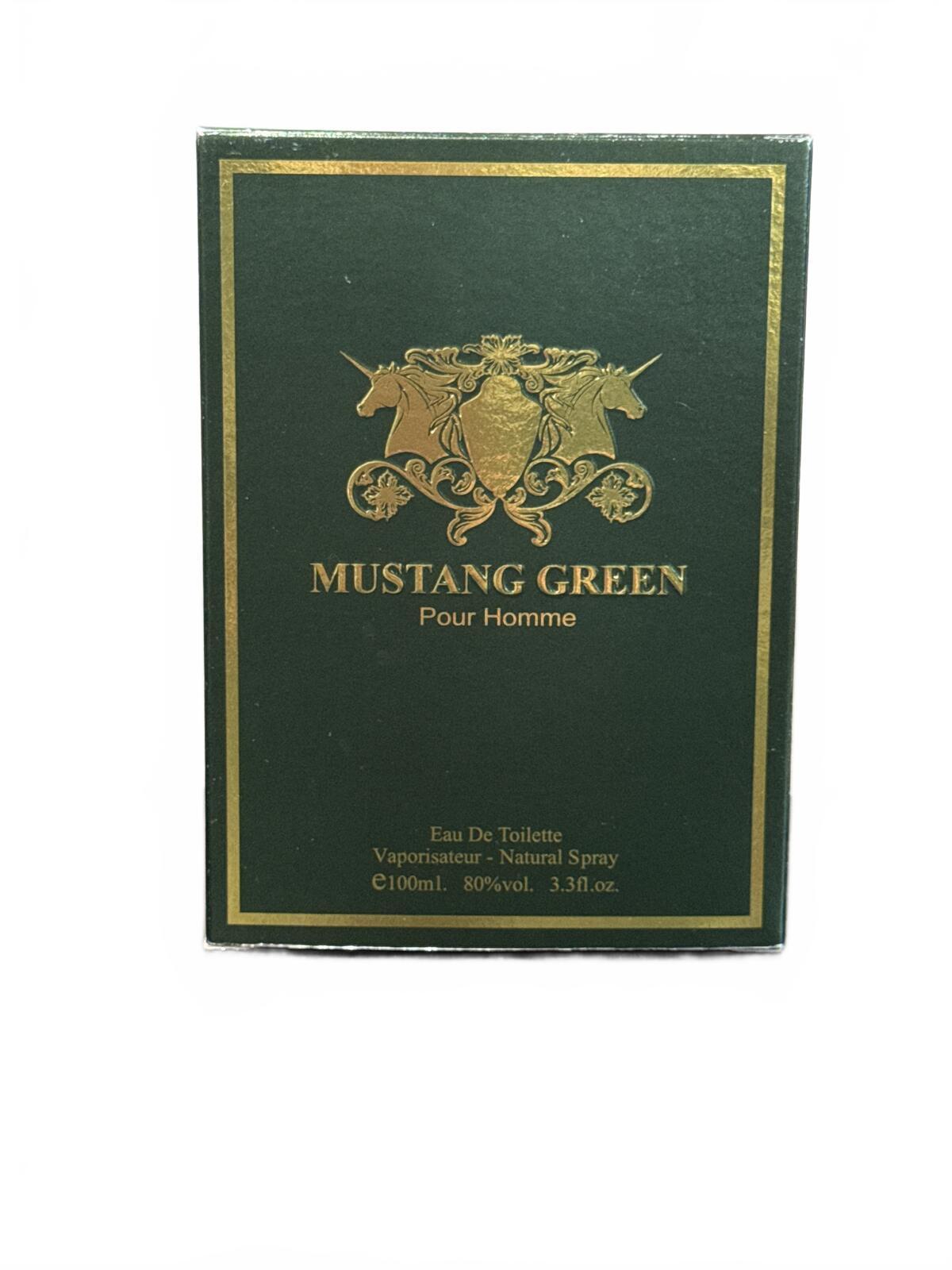 Mustang Green 3.3 oz EDT for Men – Fresh Green Scent