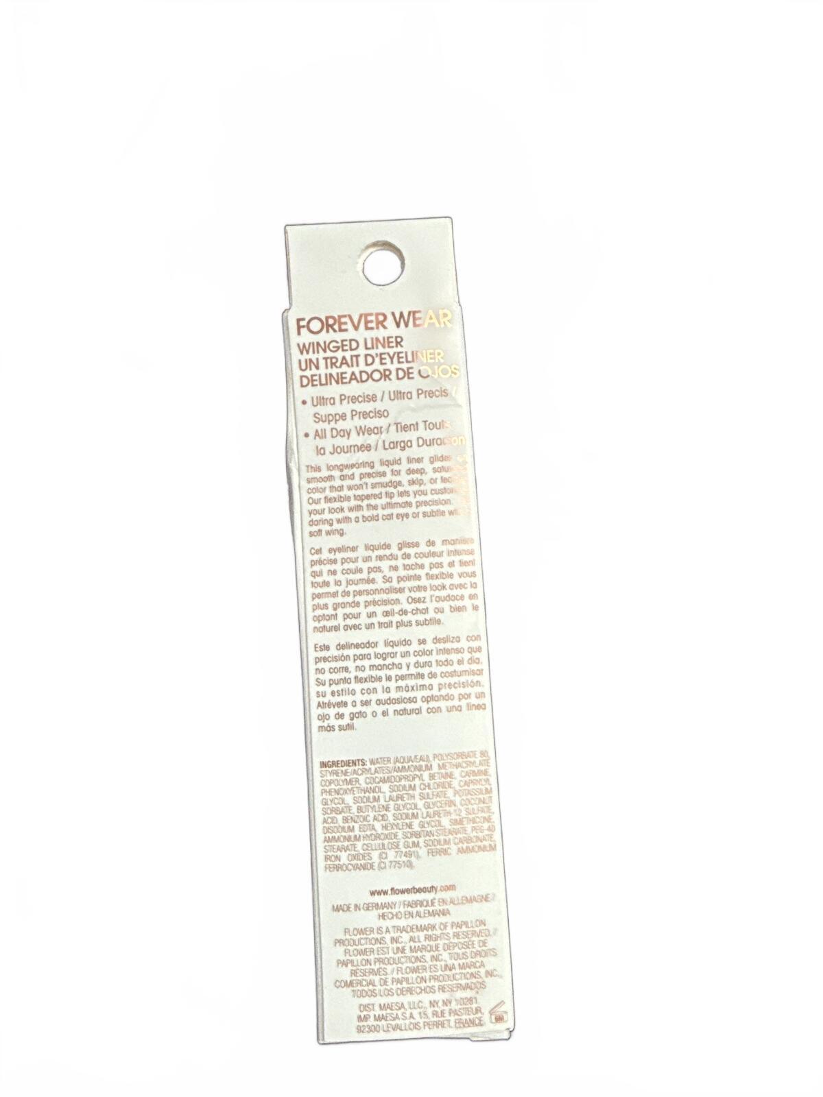FLOWER BEAUTY FOREVER WEAR LINER - WL2 DARK AND STORMY - 0.037 OZ