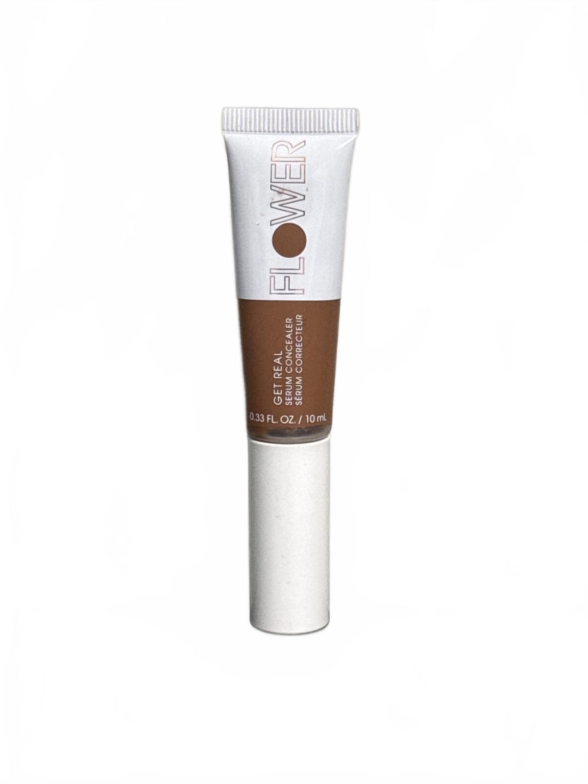 FLOWER BEAUTY , GET REAL SERUM CONCEALER, ALMOND