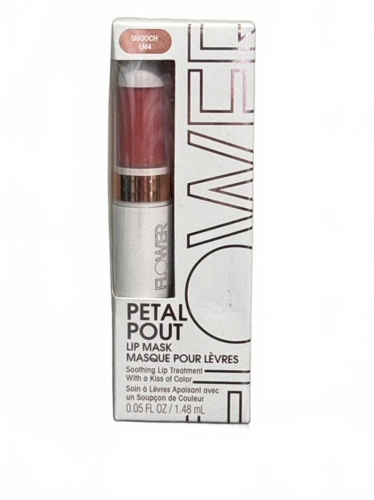 FLOWER BEAUTY PETAL POUT LIP MASK, SMOOCH LM4, 0.05FL. OZ.