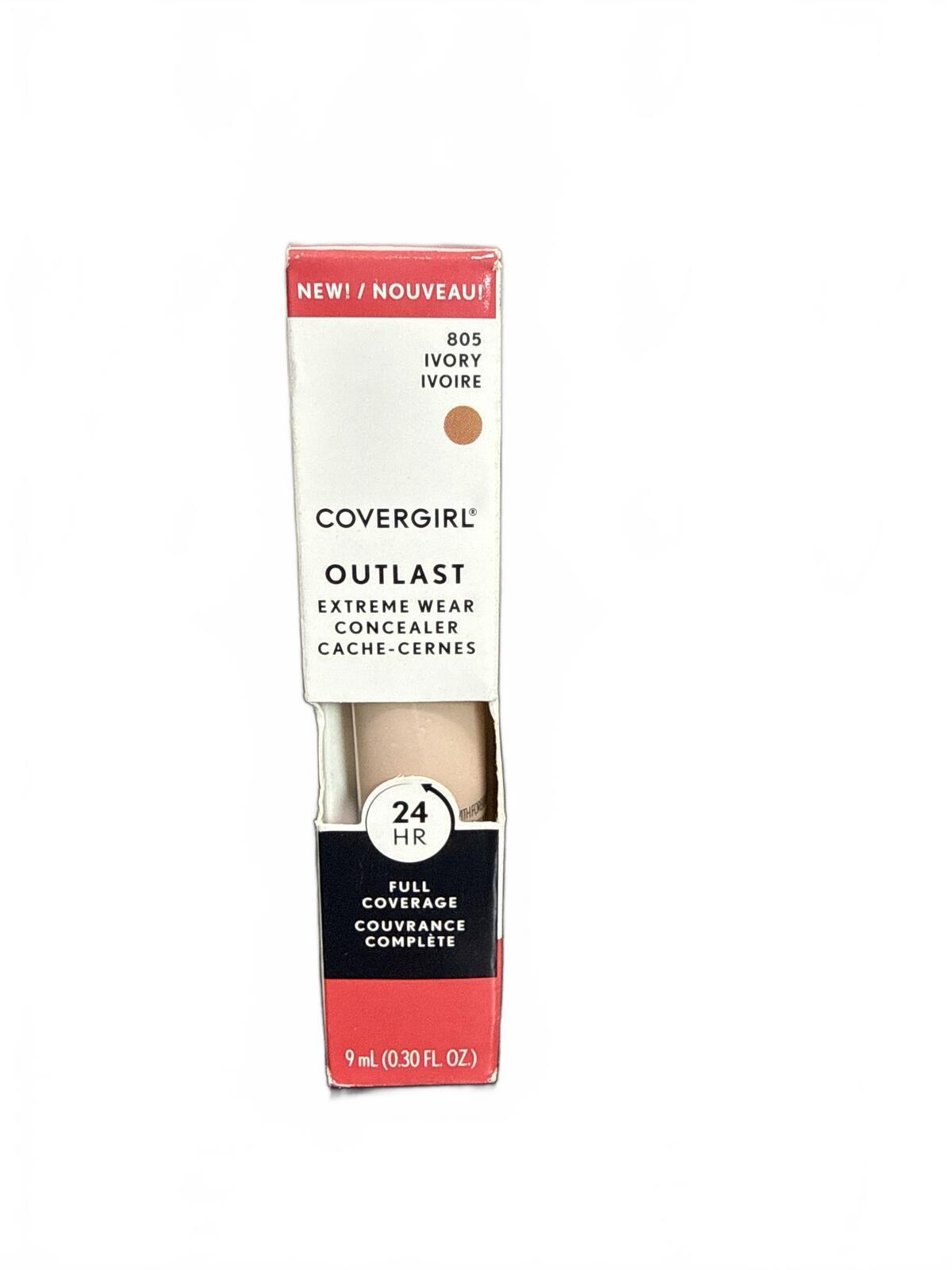 COVERGIRL OUTLAST EXTREME WEAR CONCEALER  - 805, IVORY