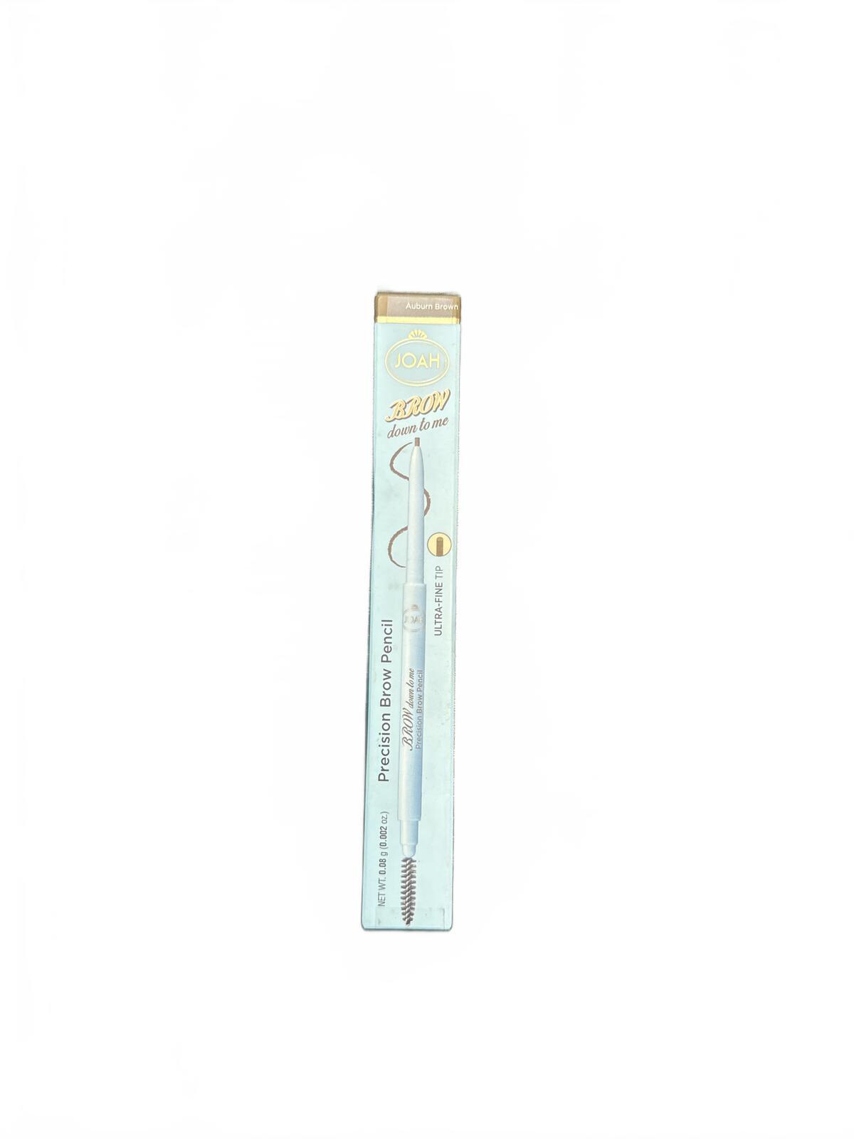 JOAH BROW DOWN TO ME PRECISION BROW PENCIL BRUSH INCLUDED, AUBRUN BROWN JBPP09